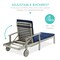 Best Choice Products 79x26in Acacia Wood Outdoor Chaise Lounge Chair w/ Adjustable Backrest, Table, Wheels